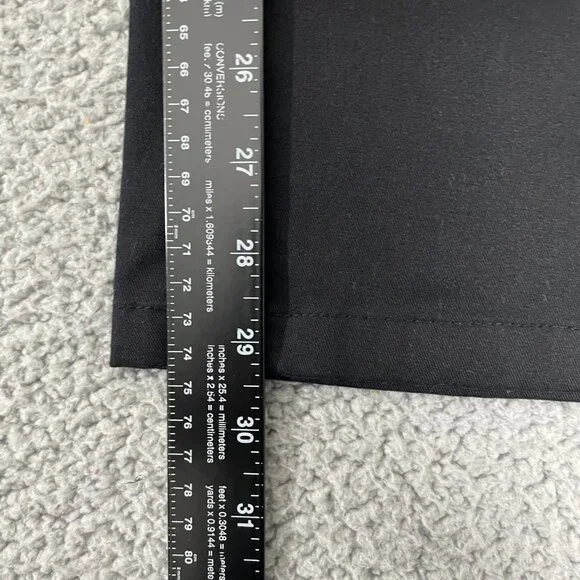 Old Navy Ultimate Straight Pants Men 38 Black Built in Flex Chinos - Picture 8 of 11